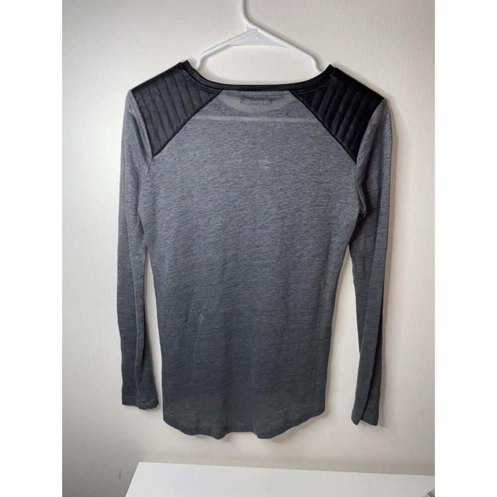 ZARA‎ pleather blouse - Picture 3 of 5